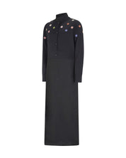 AVA EMBROIDERED CARDI MAXI
