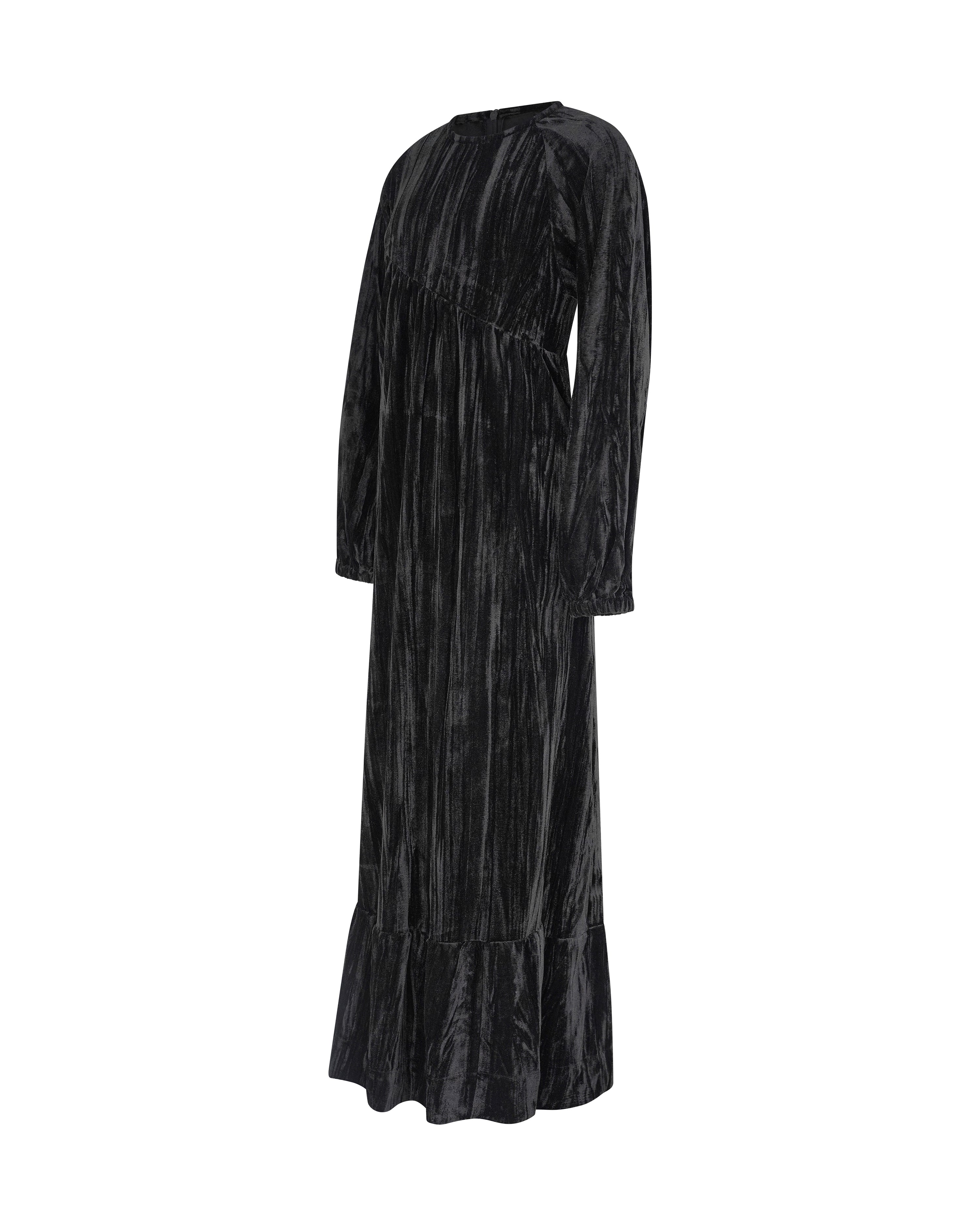 CHLOE CRUSHED VELVET MAXI