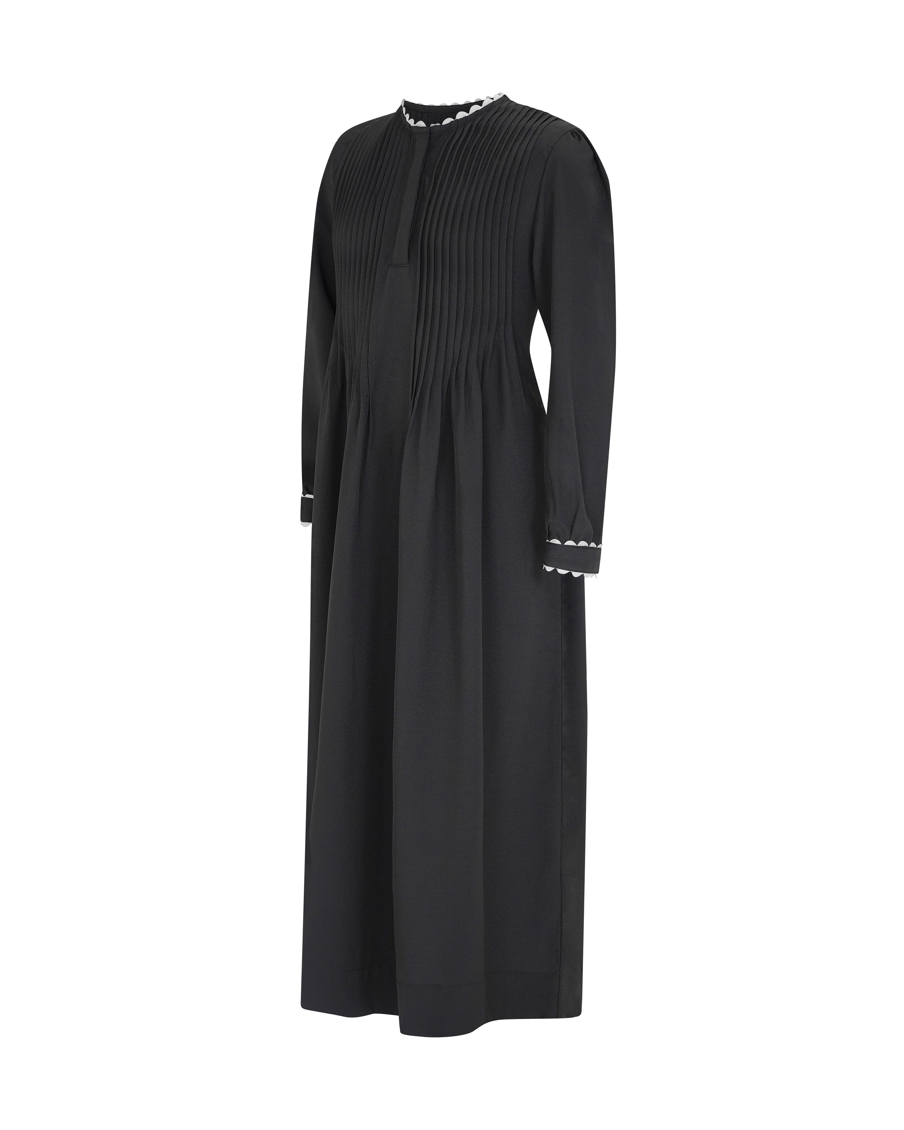 OLIVIA SCALLOPED MAXI