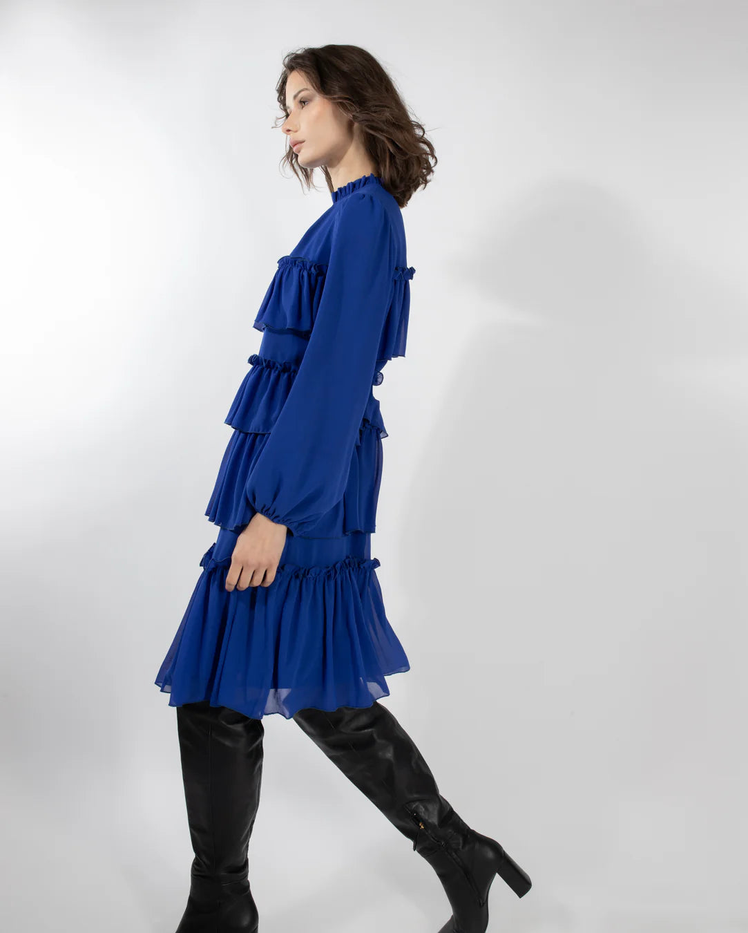 Ruffle Layer Dress