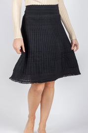 CLARA SKIRT 23" (BLACK)