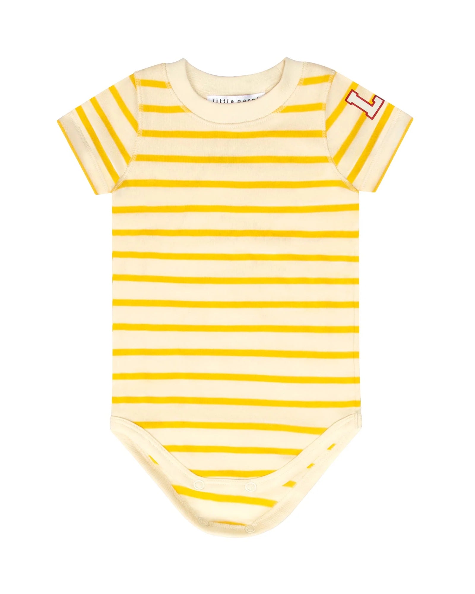 Classic Stripes Onesie Yellow