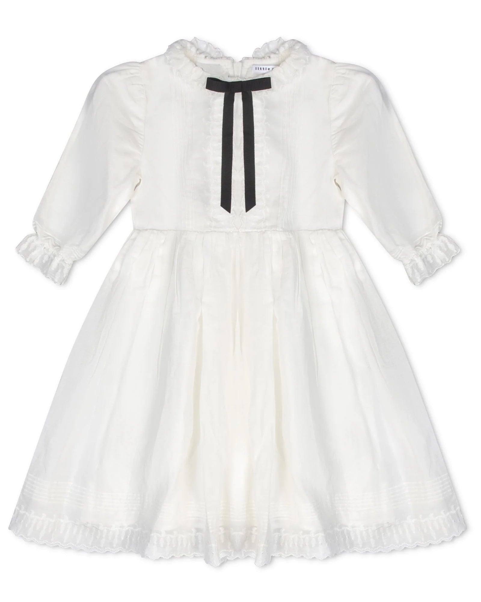 Evening Bow Dress - Long Sleeves