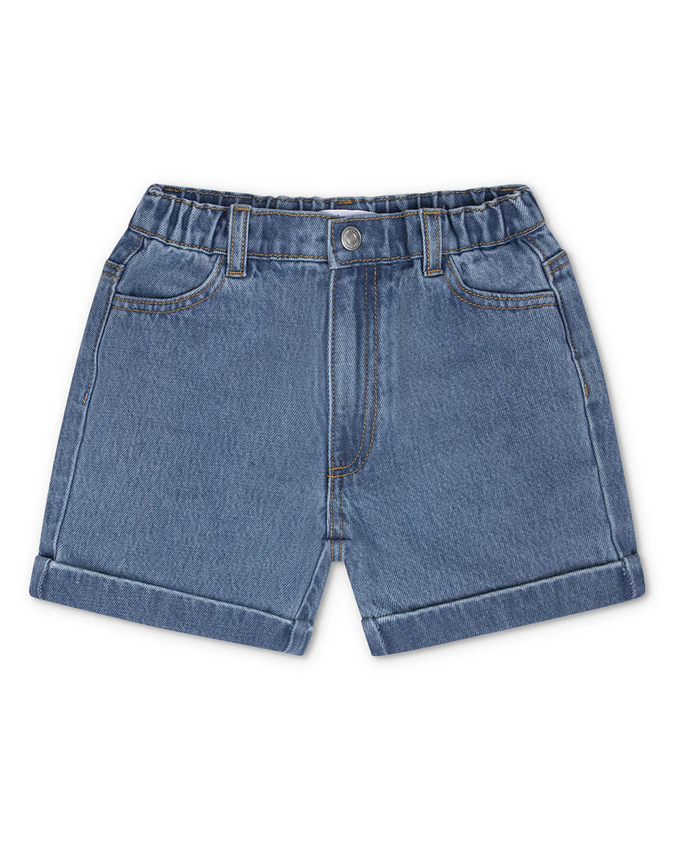 Classic Denim Shorts Blue