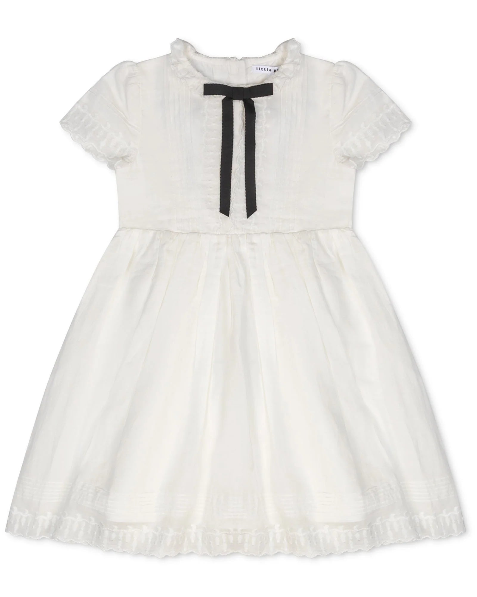 Evening Bow Dress - short sleeves