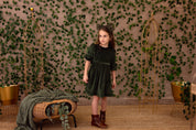 Ava Dot Headband - Rust