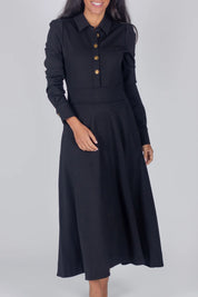 TAYLOR DRESS (BLACK)