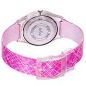 Ovvel Girls Analog Watch for kids - Pink Mix