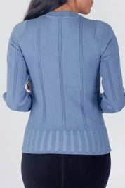 CLAIRE TOP (BLUE)