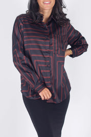 DIANA TOP (BROWN/BLACK)