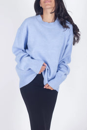 OVERSIZED SWEATER (LIGHT BLUE)