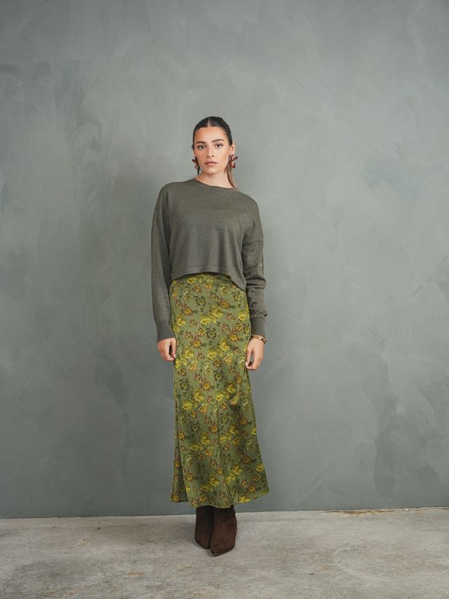 Print Slip Dress