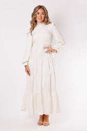 SATIN AND LACE DRESS (26118)
