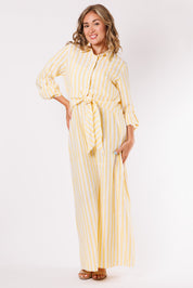 TIE-FRONT PRINT BLOUSE (26296)