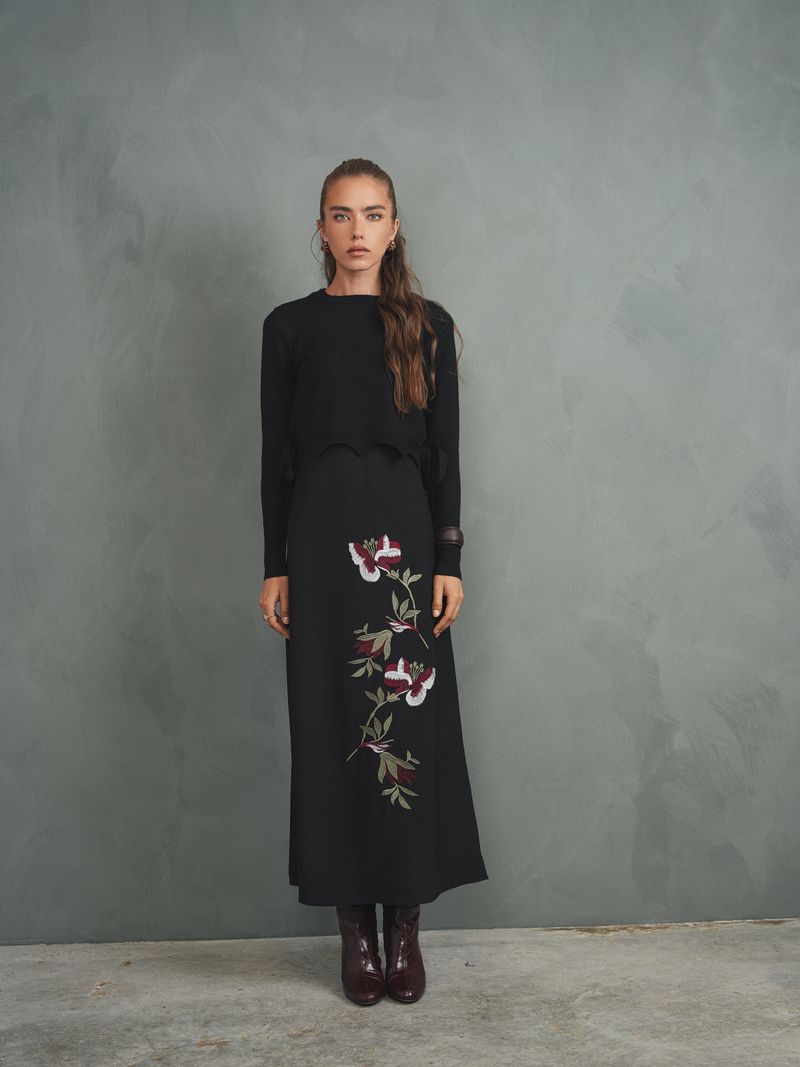 Embroidered Jumper