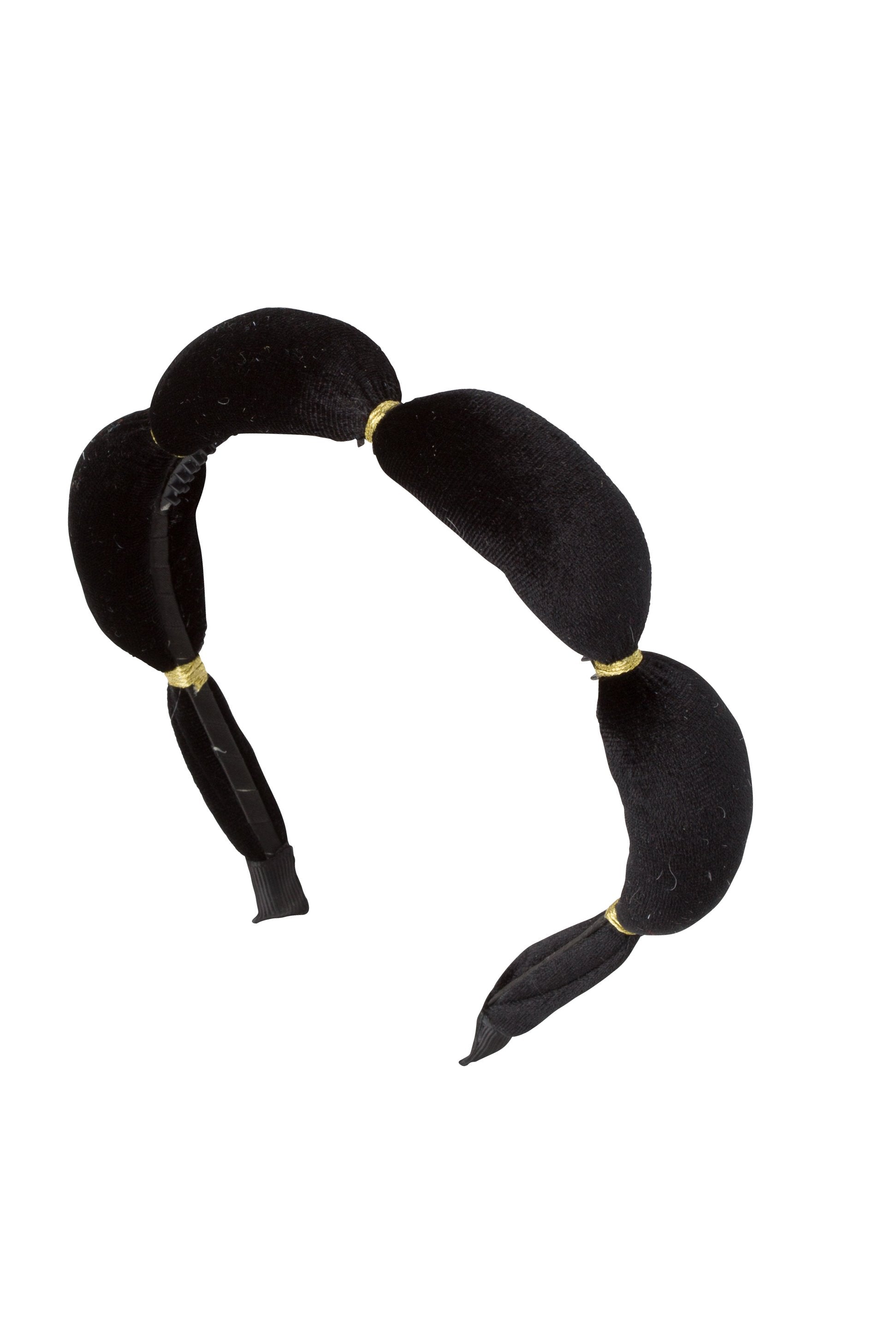 Jasmin Headband - Black Velvet