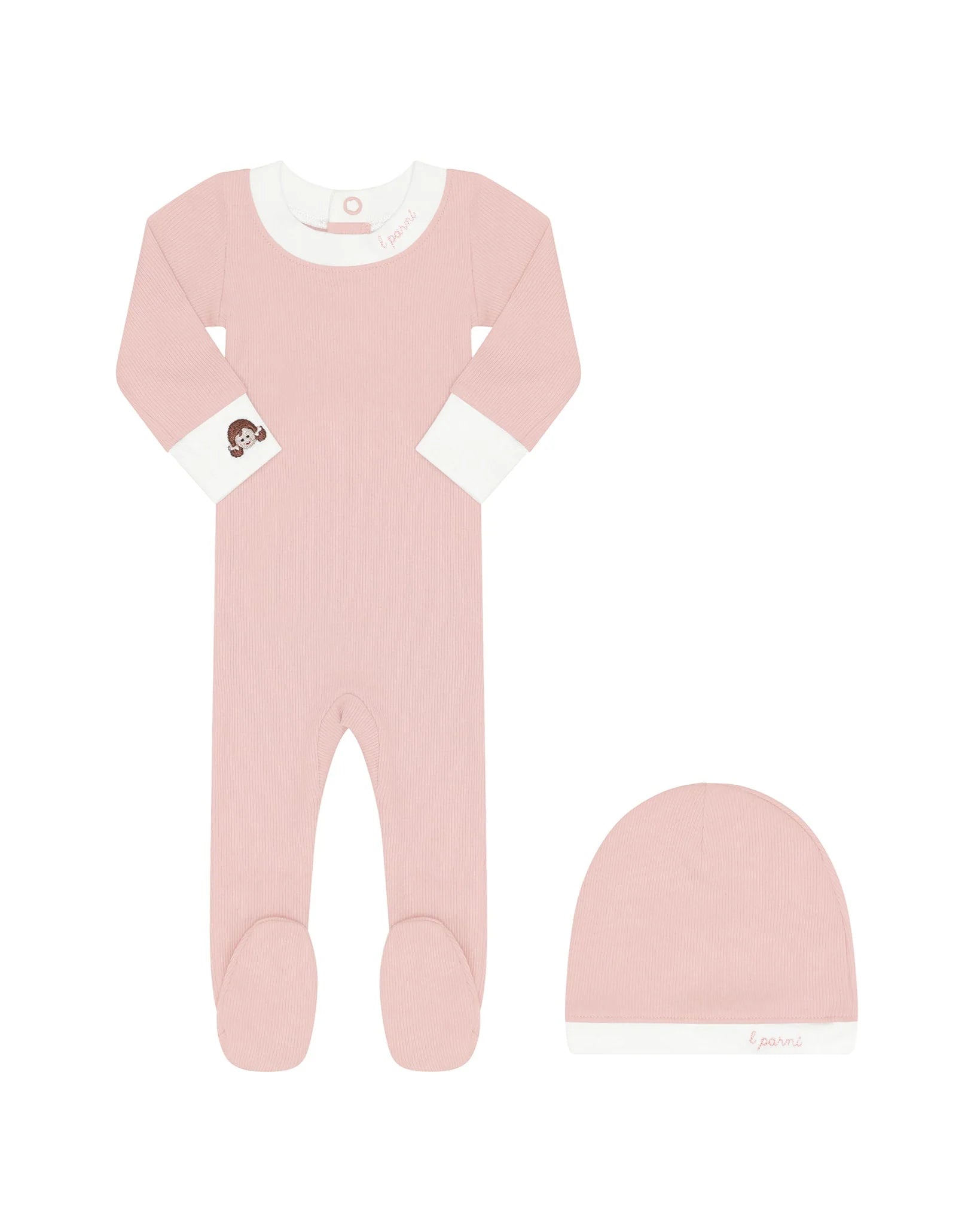 Girls Baby Footie