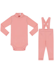 LP Mockneck + Overalls