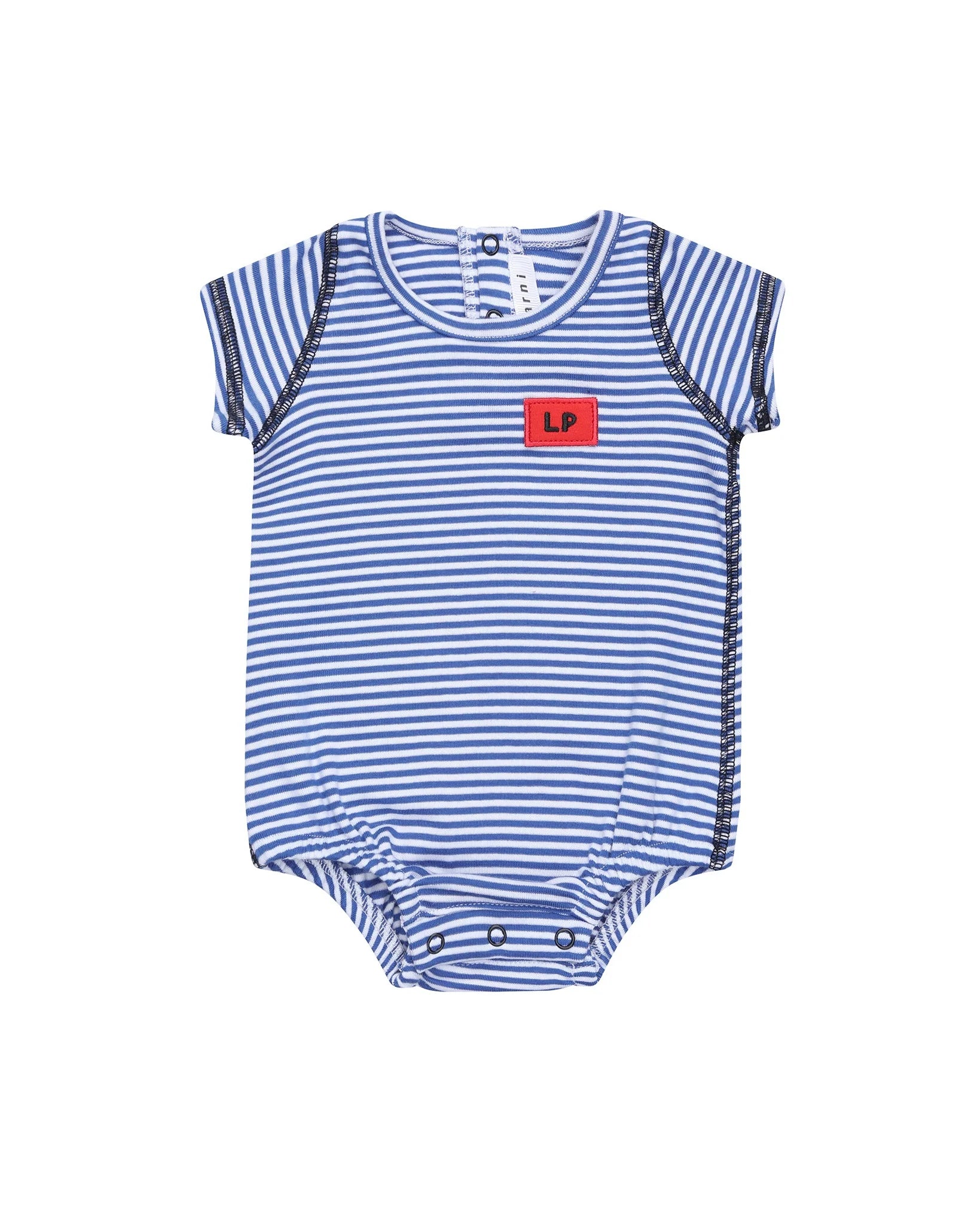 Heart Play Baby Bubble Royal Blue