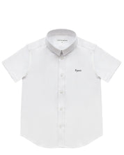 Boys White Shirt - short sleeve