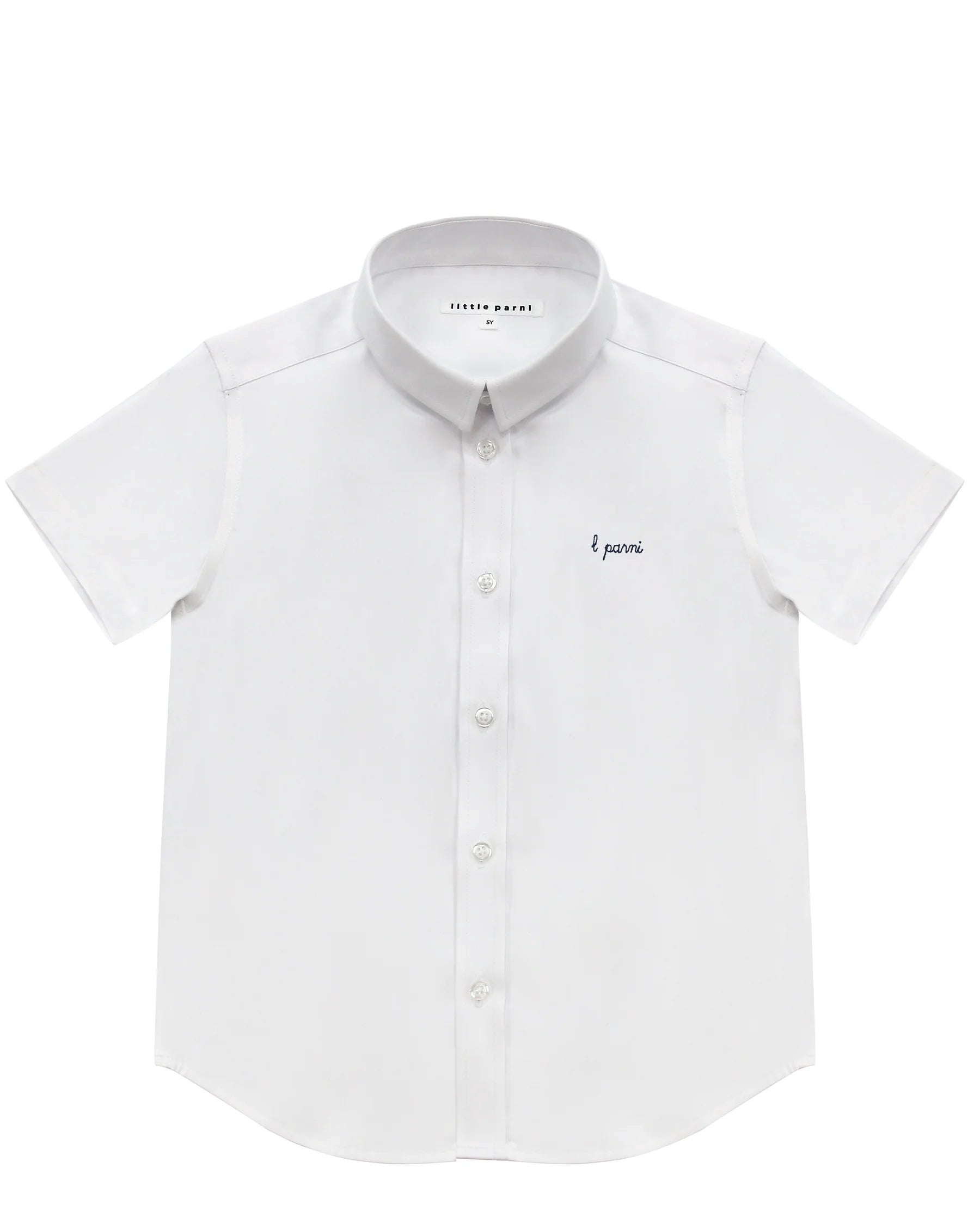 Boys White Shirt - short sleeve