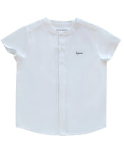 Boys Wrinkle Free Mandarin Collar - Short Sleeves