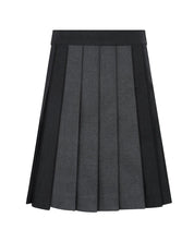 Two-tone Pleated Skirt