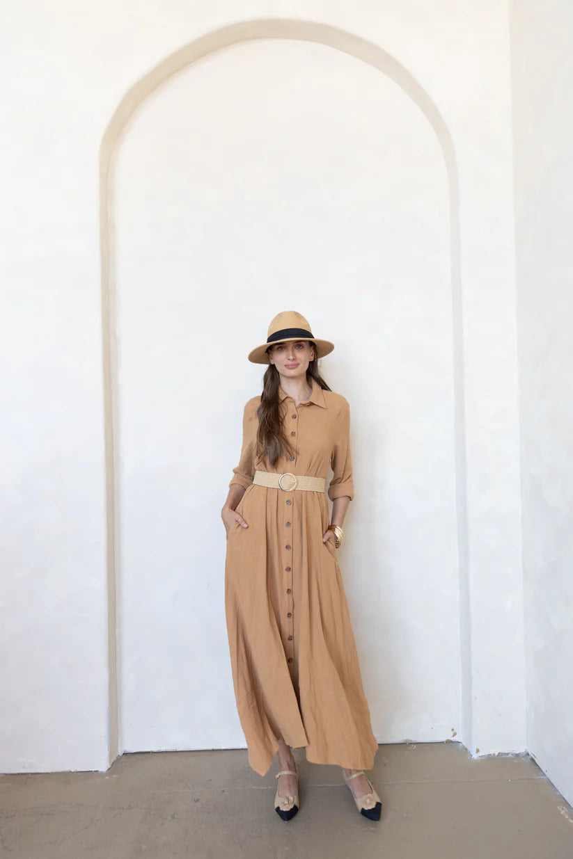 KLJ Linen Dress