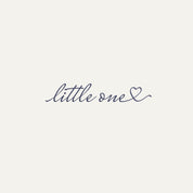 Organic Cotton Little One Collection- Ivory/Blue