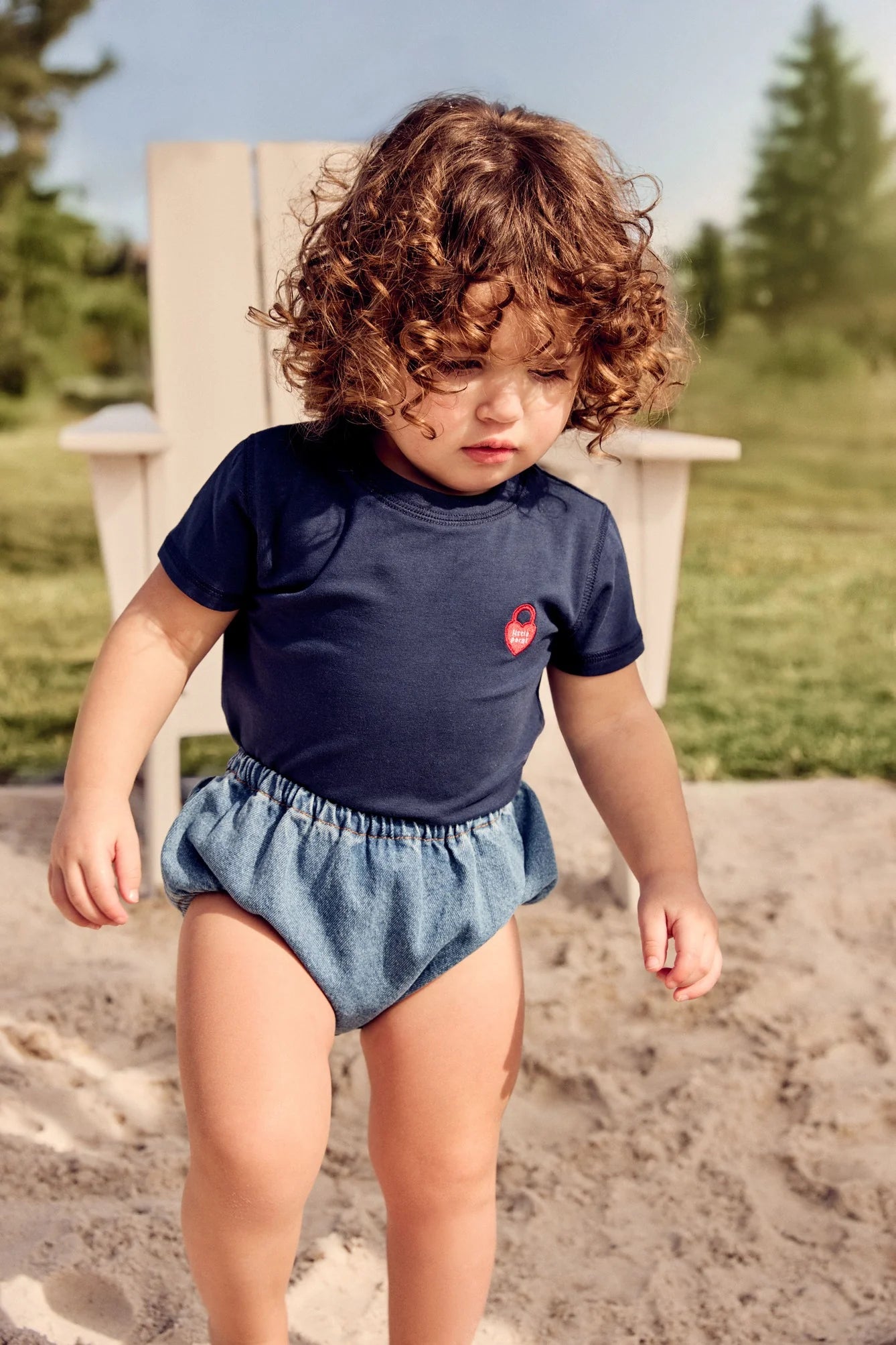 Denim Baby Bloomers
