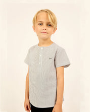 Boys Pinstriped Shirt
