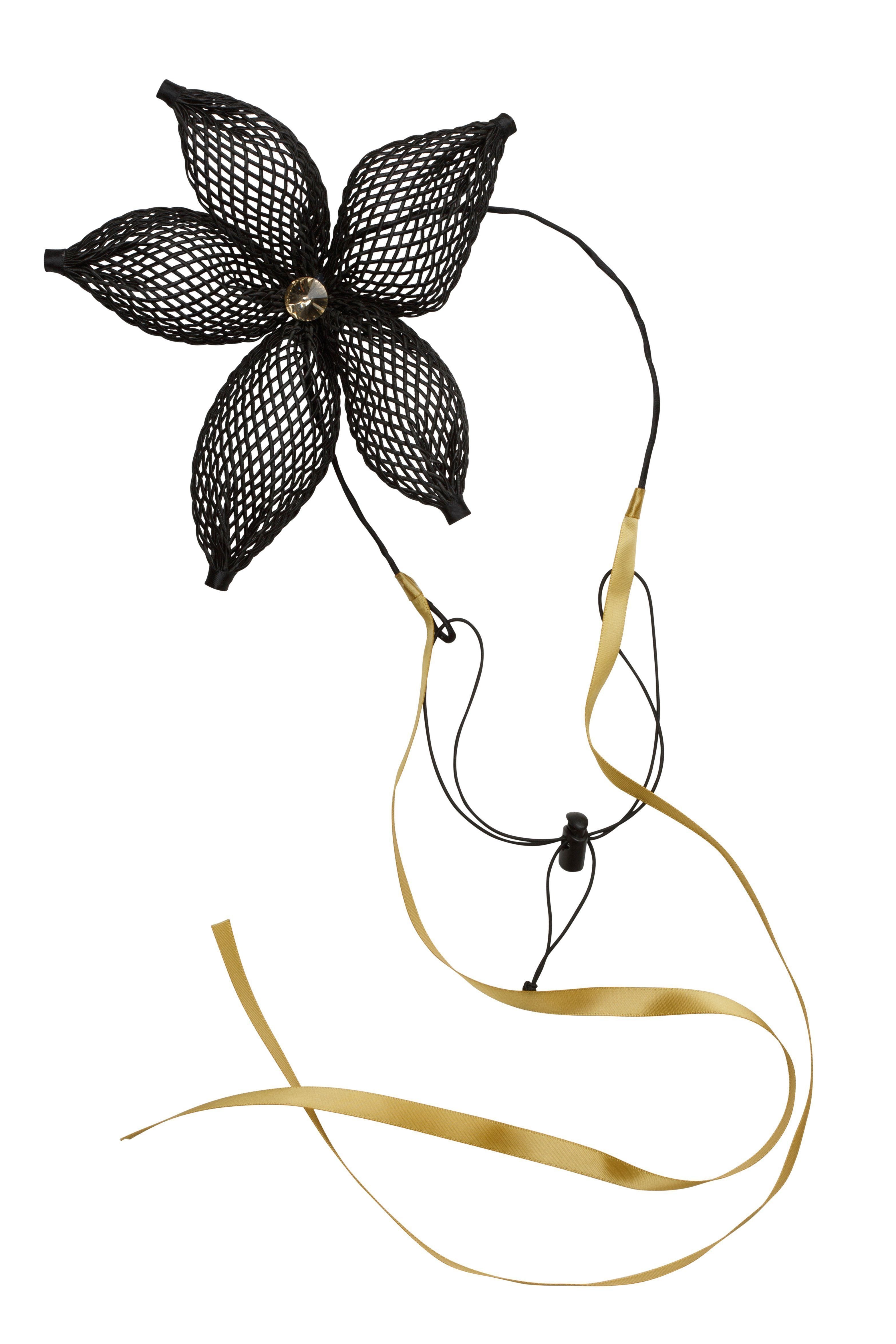 Mesh Orchid Wrap - Black