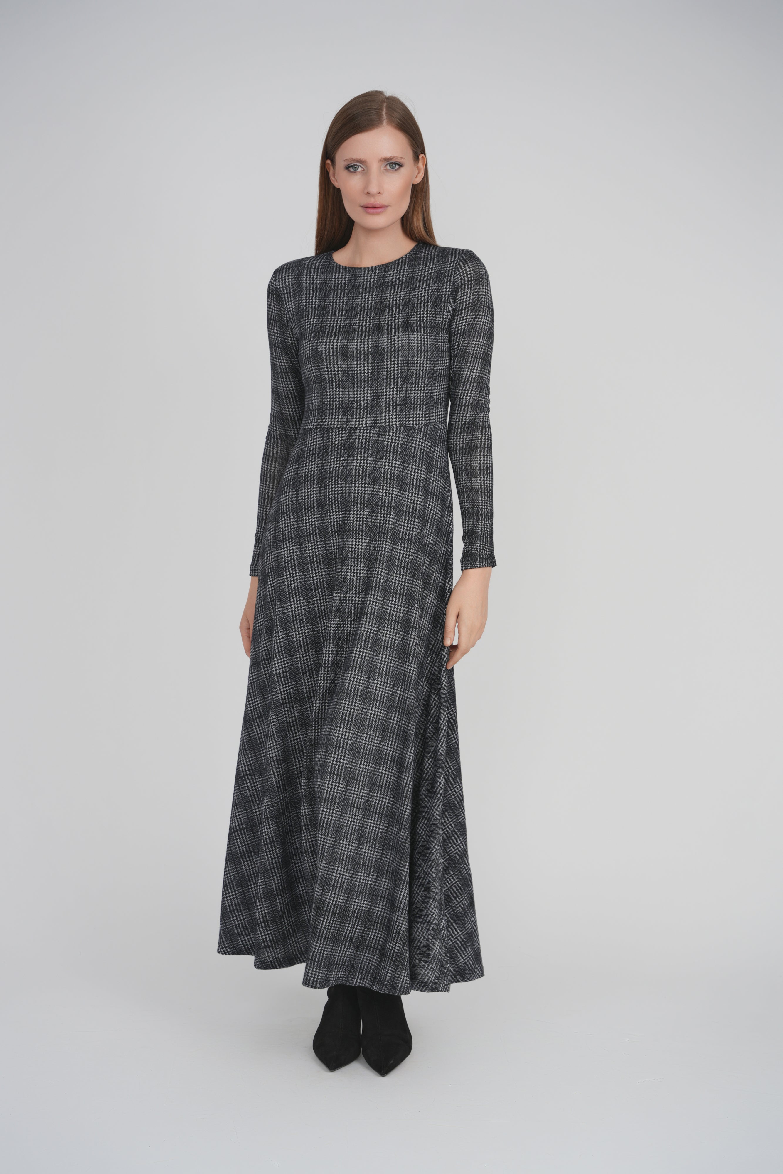 LAUREN DRESS (CHARCOAL)