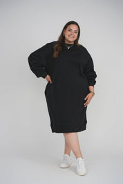 OVERSIZED SWEATSHIRT DRESS