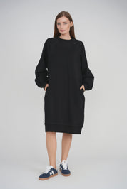 OVERSIZED SWEATSHIRT DRESS