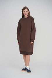 OVERSIZED SWEATSHIRT DRESS