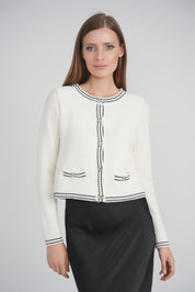 KNIT CARDIGAN (IVORY)