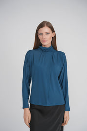 PLEAT TOP (TEAL)