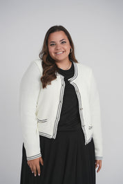 KNIT CARDIGAN (IVORY)