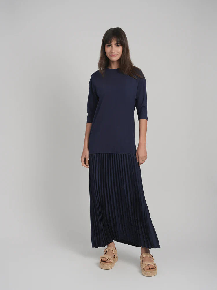 PARIS DRESS (NAVY)