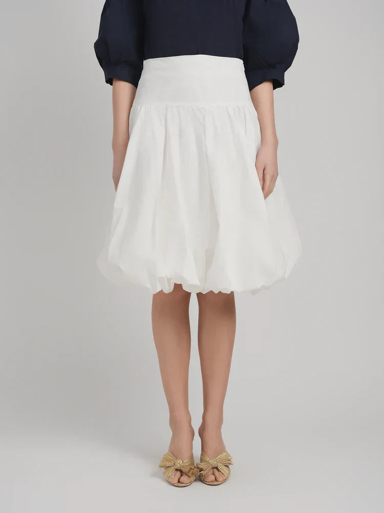 BUBBLE SKIRT (WHITE)