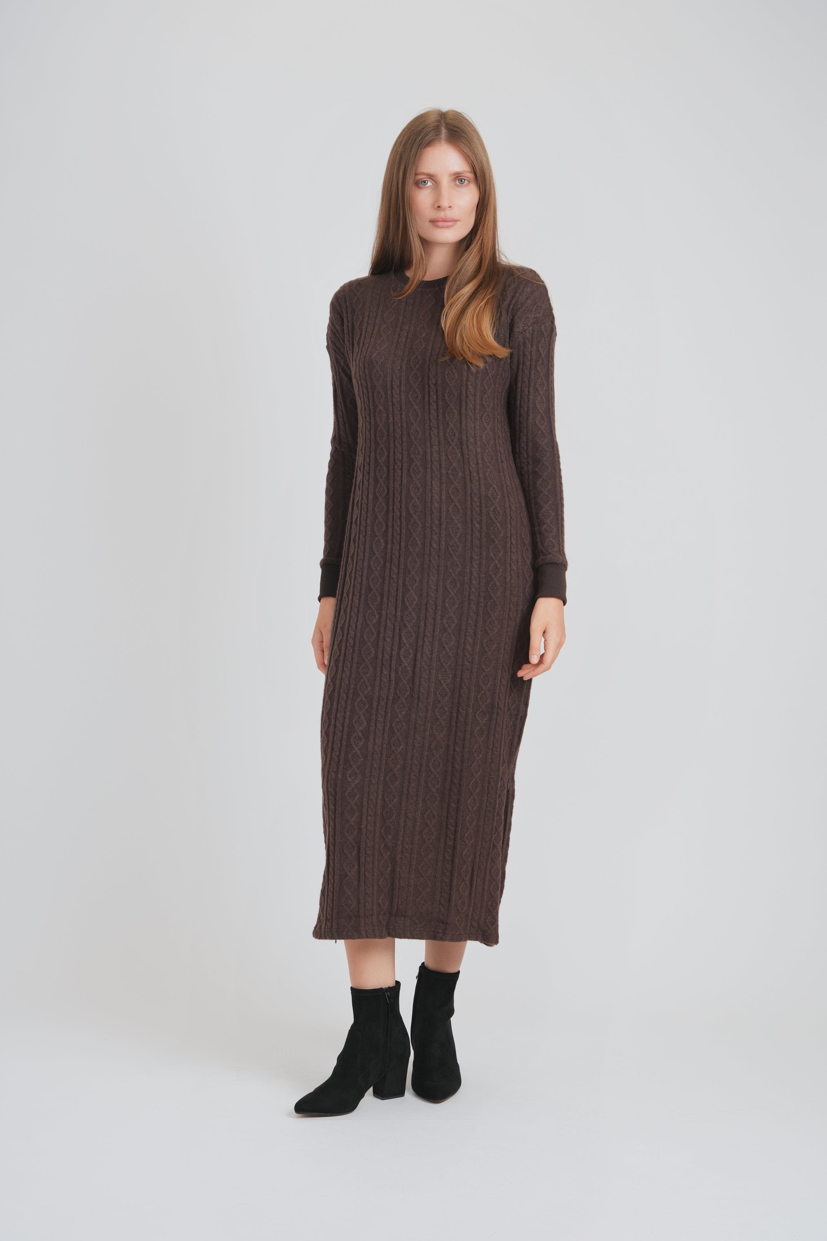 SABLE DRESS (BROWN)