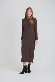 SABLE DRESS (BROWN)