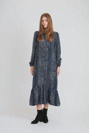 HAILEY DRESS (NAVY SPECK)