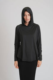 HOODED ACTIVE TOP