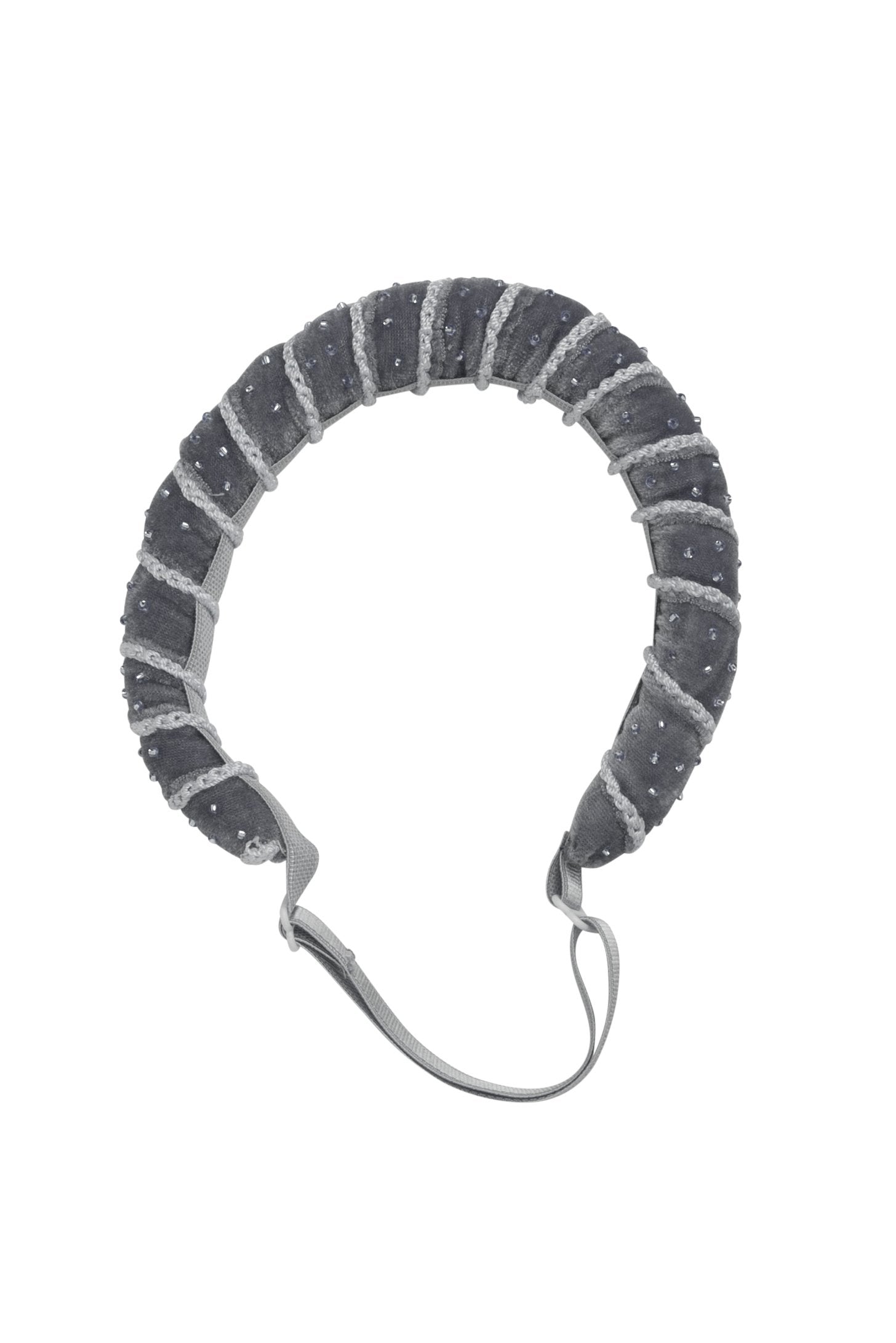 Min Wrap - Silver Velvet