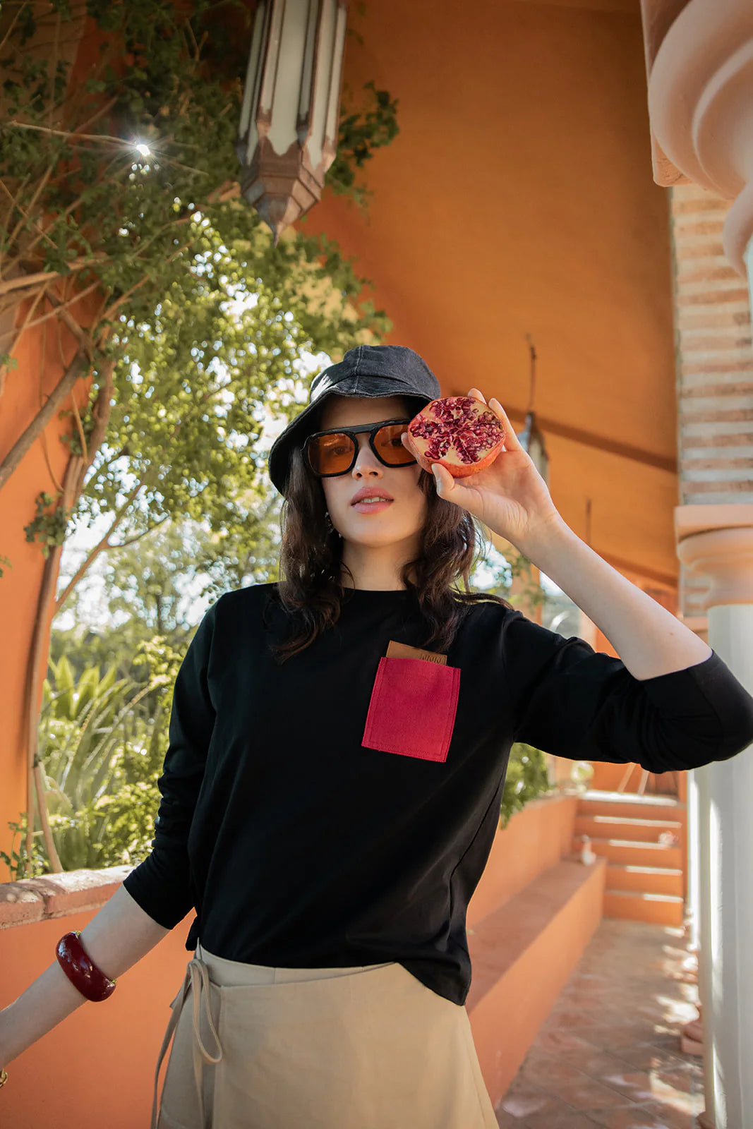 Jersey T-shirt with Chest Pocket