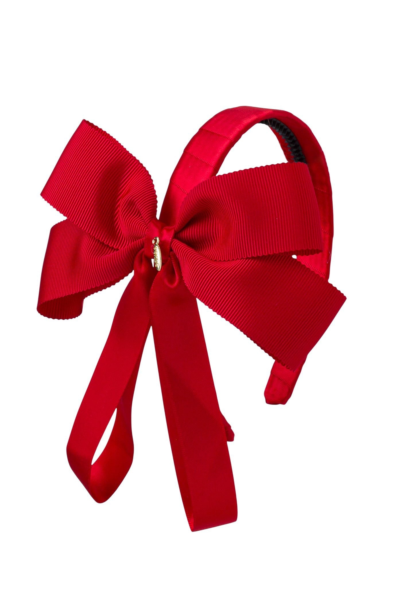 Noa Bow Headband - Red