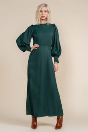 Noire Dress in Emerald