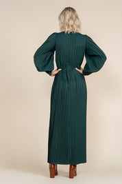 Noire Dress in Emerald